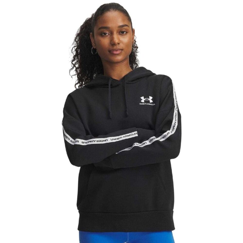 Under Armour Womens/Ladies Icons Fleece Hoodie / Black
